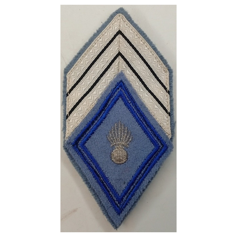 Losange de bras Générique de Maréchal-des-Logis-Chef du Matériel à crochets
