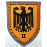 Bundeswehr : Ecusson du IIème Corps d'Armée de Ulm à coudre