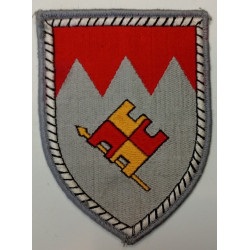 Bundeswehr : Ecusson de la 34ème Brigade Blindée de Koblenz / Panzerbrigade à coudre