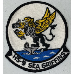 Patch de l'Escadron d'Hélicoptères de la Marine Américaine HS-9 Sea Griffins