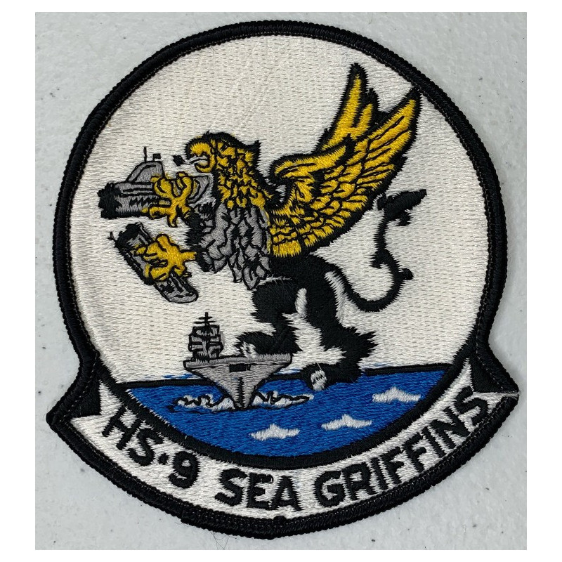 Patch de l'Escadron d'Hélicoptères de la Marine Américaine HS-9 Sea Griffins