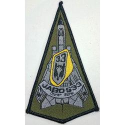 Bundeswehr : Ecusson de Pilote de chasse de la 33ème Escadre de la Force Aérienne Tactique - Jagdbombergeschwader 33 Luftwaffe