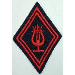 Losange de bras Troupe / Militaire du Rang de la Musique Militaire Métropolitaine à coudre