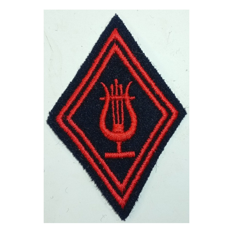 Losange de bras Troupe / Militaire du Rang de la Musique Militaire Métropolitaine à coudre