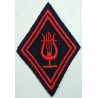 Losange de bras Troupe / Militaire du Rang de la Musique Militaire Métropolitaine à coudre