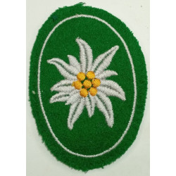 Bundeswehr : Insigne tissu des Troupes de Montagne - Gebirgsjägerabzeichen Modèle 1956 1er Type