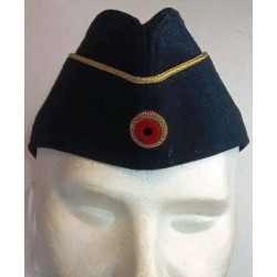 Allemagne de l'Ouest : Calot Officier en Tissu Armée de l'Air - Armée Allemande / Guerre Froide
