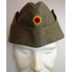 Allemagne de l'Ouest : Calot-Cagoule Troupe en Laine Armée de Terre Allemande / Guerre Froide