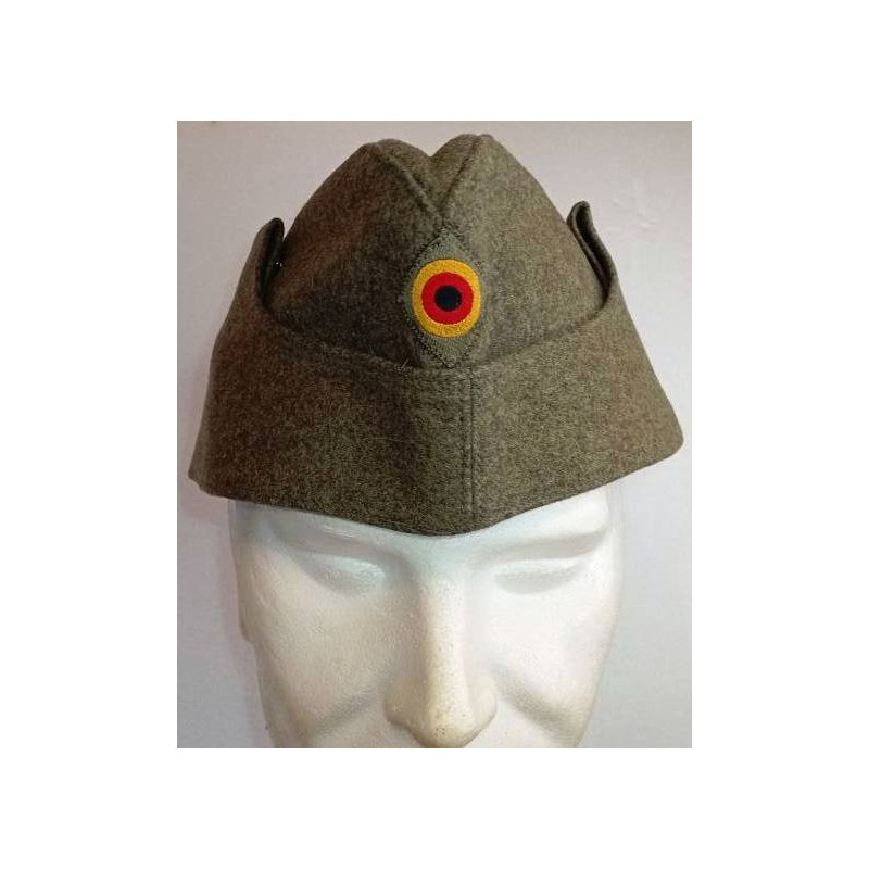Allemagne de l'Ouest : Calot-Cagoule Troupe en Laine Armée de Terre Allemande / Guerre Froide