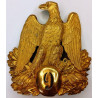 Plaque de Shako d'Officier Modèle 1852 du 9ème Bataillon de la Garde Nationale - Second Empire / Napoléon III