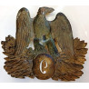 Plaque de Shako d'Officier Modèle 1852 du 9ème Bataillon de la Garde Nationale - Second Empire / Napoléon III