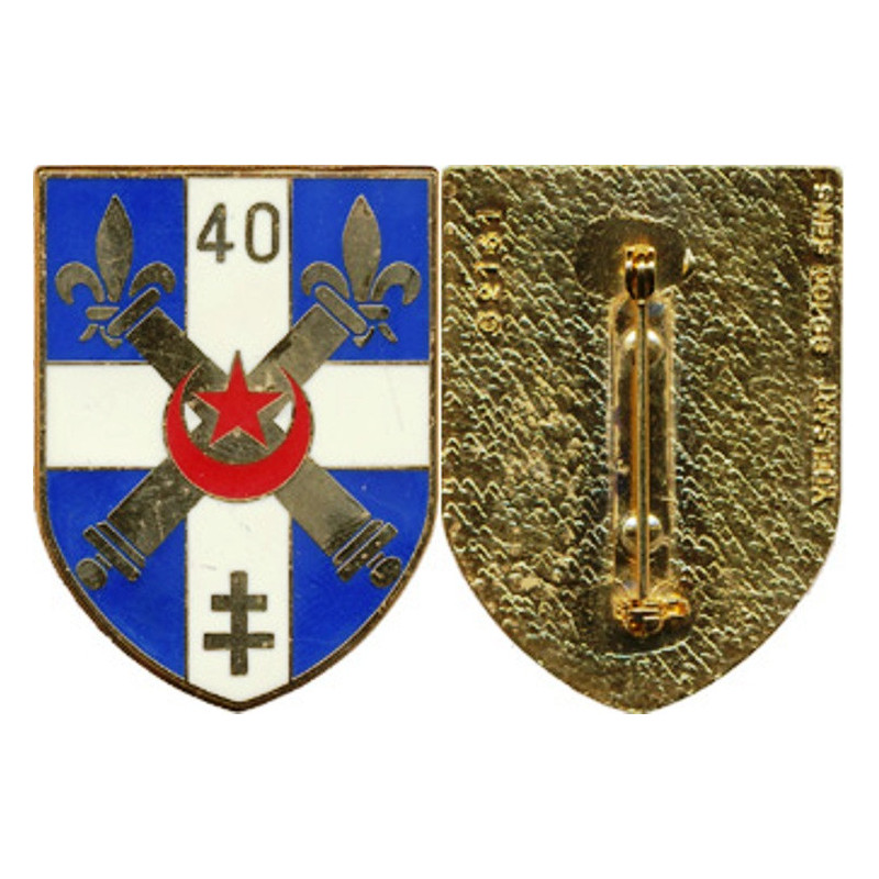 40ème Régiment d'Artillerie (Del)