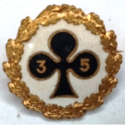 Insigne d'honneur du 35ème Régiment d'Infanterie Modèle 1919 - Guerre 39/40