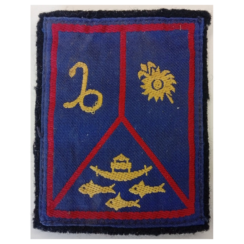 Ecusson Forces Armées des Antilles 2ème Modèle à crochets