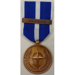 Médaille de l'OTAN avec barrette "Kosovo" - Guerre Ex-Yougoslavie