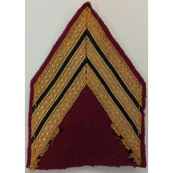 Grade de bras de Sergent-chef du Service de Santé à crochets