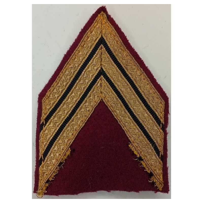 Grade de bras de Sergent-chef du Service de Santé à crochets