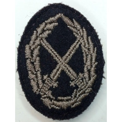 Brevet Militaire de Pratique Niveau 1 en tissu à crochets