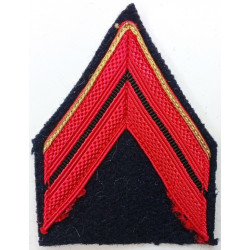Grade de bras de Caporal Engagé Volontaire à velcro