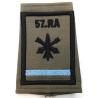 Fourreau d'épaule de Batterie Listel Bleu ciel du 57ème Régiment d'Artillerie