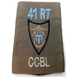 Fourreau d'épaule de la C.C.B.L. du 41ème Régiment de Transmissions