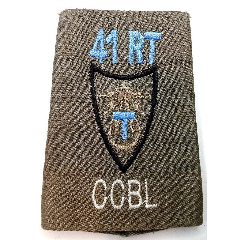 Fourreau d'épaule de la C.C.B.L. du 41ème Régiment de Transmissions