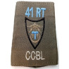 Fourreau d'épaule de la C.C.B.L. du 41ème Régiment de Transmissions