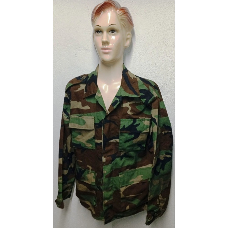 Veste de combat Woodland Armée Américaine - Guerre d'Afghanistan Veste de combat Woodland Armée Américaine - Guerre d'Afghanistan