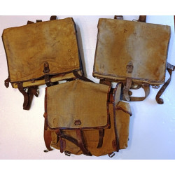 Lot de 2 Havresacs As de Carreau Modèle 1893 et 1 Havresac Modèle 1935 - Jus Guerre 39/40