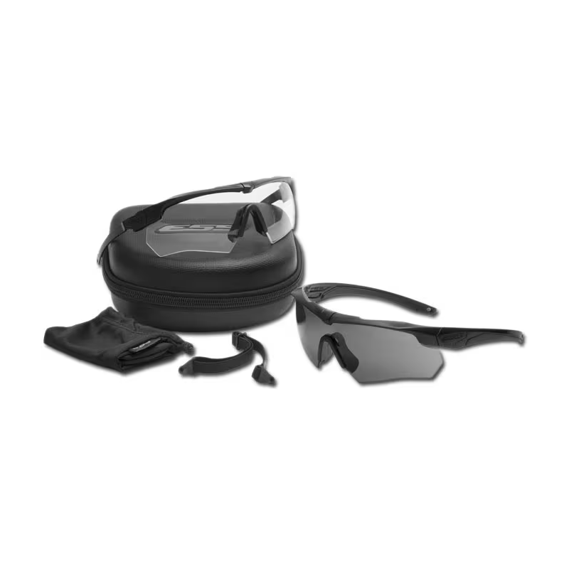 Ensemble de Lunettes de protections balitistiques ESS Crossbow NEUF Ensemble de Lunettes de protections balitistiques ESS Crossbow NEUF