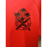 Tee-Shirt Rouge en Baumwolle 2ème Batterie du 1er régiment d'Artillerie Occasion