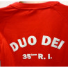 Tee-Shirt de Sport Rouge Manches Longues 2ème Compagnie du 35° Régiment d'Infanterie - Occasion