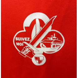 Tee-Shirt de Sport Rouge Manches Longues 2ème Compagnie du 35° Régiment d'Infanterie - Occasion