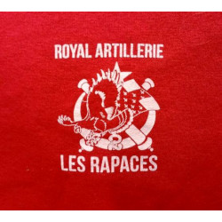 Sweat-Shirt Rouge - 2ème Batterie "Les Rapaces" du 1er Régiment d'Artillerie Occasion