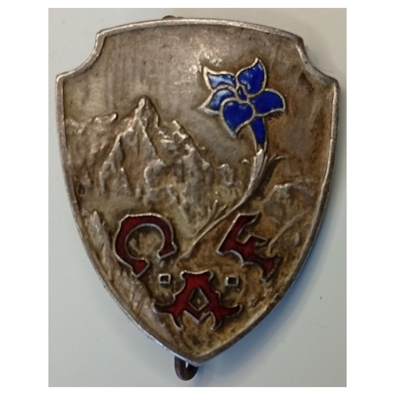 Insigne Modèle 1903 du Club Alpin Français (Augis) Insigne Modèle 1903 du Club Alpin Français (Augis)