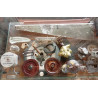 Ensemble d'Artefacts du Crash d'un Avion de Chasse Focke-Wulf 190 A8 - Aviation Allemande WW2