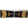Paire de fourreaux d'épaule de Maréchal-des-logis Chef du 1er Régiment d'Artillerie + 20 Ans