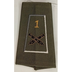 Fourreau d'épaule de la Batterie de Commandement et de Logistique du 1er Régiment d'Artillerie