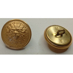 Bouton de Tradition du 1er régiment d'Artillerie pour Vareuse Terre de France
