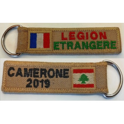 Anneau Flamme Légion Etrangère de la Fête de Camerone 2019 en OPEX au Liban