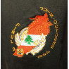 Sweat-Shirt Noir OPEX FINUL Daman 3 - Batterie COBRA du 1er Régiment d'Artillerie - Guerre du Liban