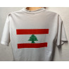 Tee-Shirt Blanc en Baumwolle OPEX Daman XXXIII Force Commander Reserve O.N.U. - Guerre du Liban - Armée Française