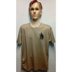 Tee-Shirt Sable en Baumwolle Force Commander Reserve de la FINUL / O.N.U. - Guerre du Liban - Armée Française
