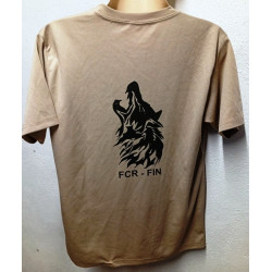 Tee-Shirt Sable en Baumwolle Force Commander Reserve de la FINUL / O.N.U. - Guerre du Liban - Armée Française