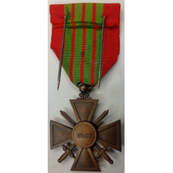 Médaille Croix de Guerre 1939 - Guerre 39/45
