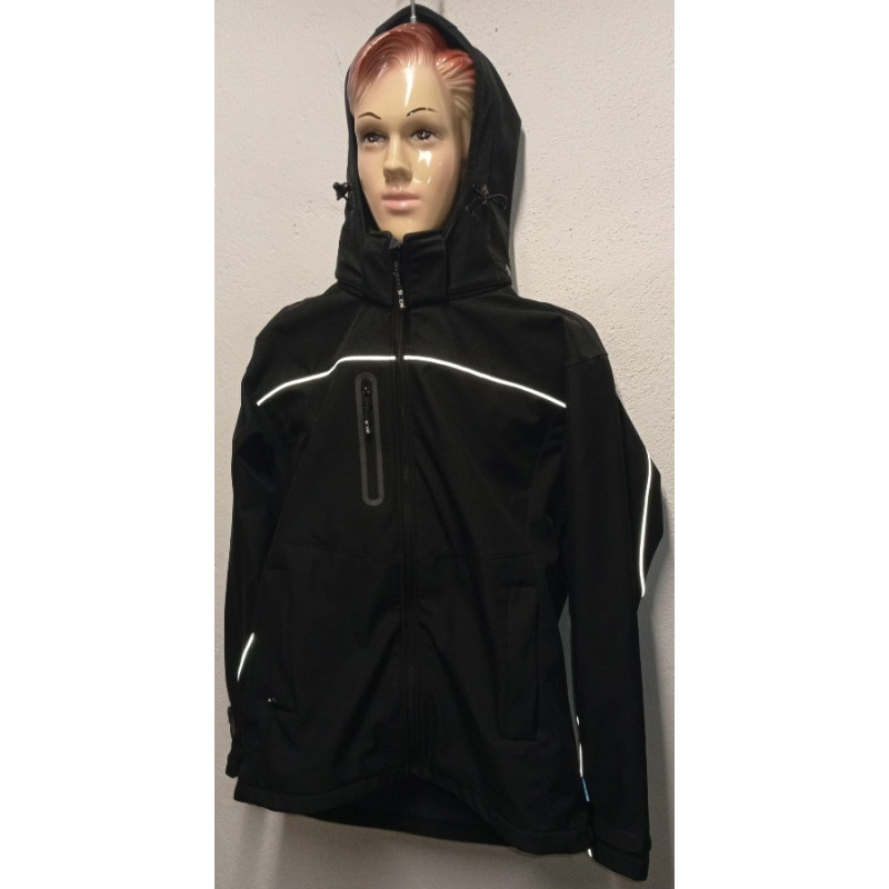 Veste d'Hiver Softshell Noire E.P.I. / Equipement de Protection Individuel - Armée Française NEUVE Veste d'Hiver Softshell Noire E.P.I. / Equipement de Protection Individuel - Armée Française NEUVE