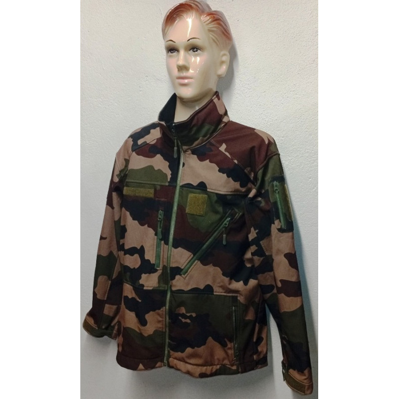 Veste d'Hiver Softshell camouflage Centre-Europe Marque OPEX Veste d'Hiver Softshell camouflage Centre-Europe Marque OPEX