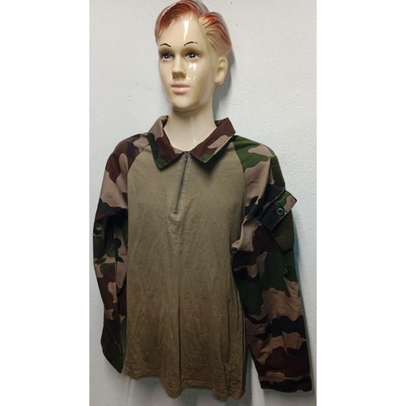 Chemise GPB U-bass camouflage Centre-Europe Marque OPEX Occasion