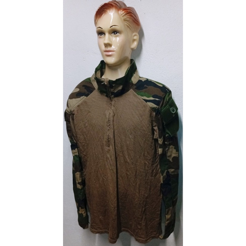 Chemise GPB U-bass camouflage Centre-Europe Marque TOE Occasion Chemise GPB U-bass camouflage Centre-Europe Marque TOE Occasion