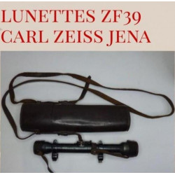 Etui en cuir de Lunette de Fusil de Tireur d'Elite ZF39 - Armée Allemande WW2